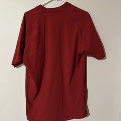 Ariat Men Rebar T-Shirt Size L/G Red Cotton Blend Chest Pocket Work Tee