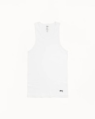 Stussy Tank Undershirts (3 Pack) • Medium