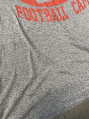 Vintage 1980s Russel Headstart Football Tee distressed
