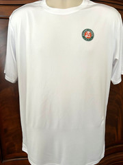 French Roland Garros Tribute 3.8-OZ, UPF 50+, 100% Poly Dry-Fit SS T’s -10% OFF