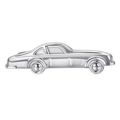 Unique Car Tie Clip For Men Stainless Steel Car Tie Clips Novelty Oldies Cars…