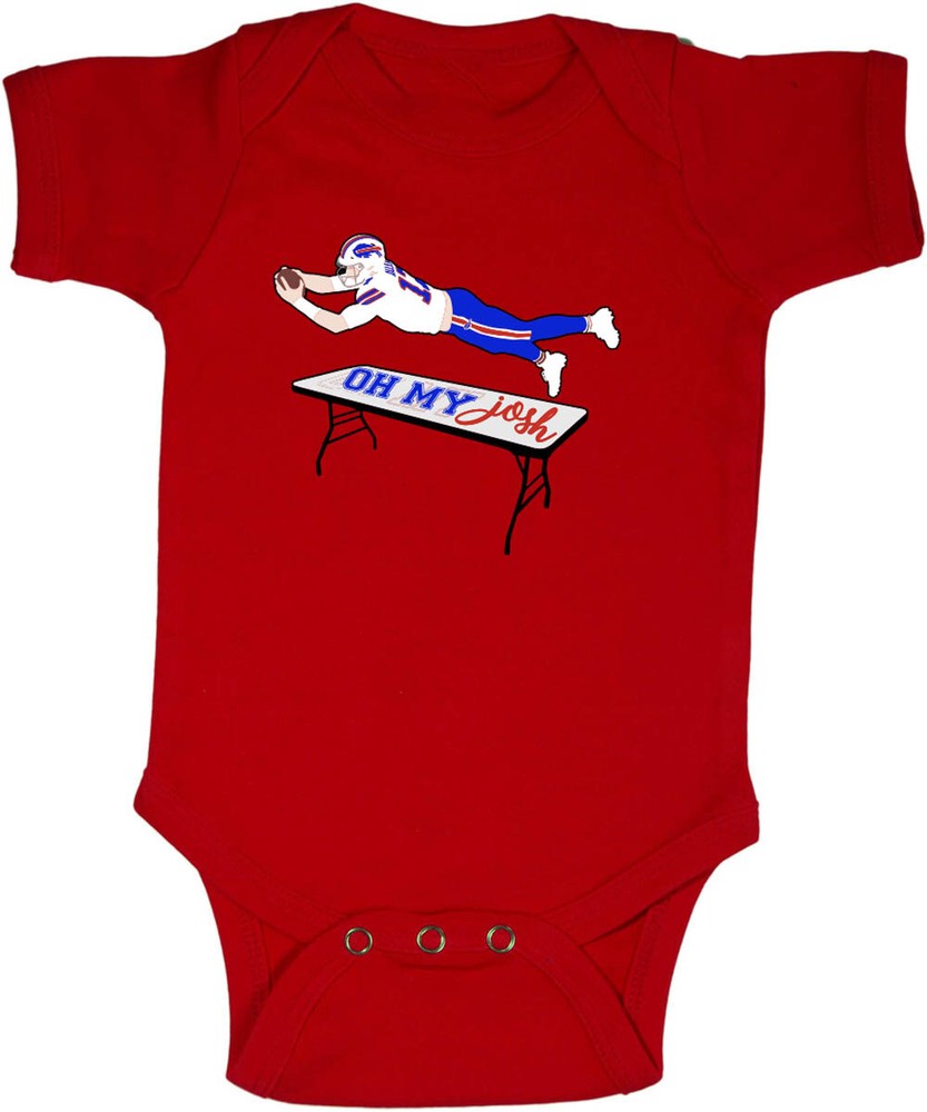 Josh Allen Oh My Josh Buffalo Mafia Creeper Romper One Piece BABY