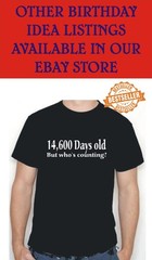30th BIRTHDAY T-shirt / TeeShirt / 10950 Days Old / Funny / Xmas / Party /Size M
