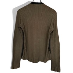 Dries Van Noten Men M 97Ss Full-Length V-Neck Knit Sweater Men’s tops: Stylish a