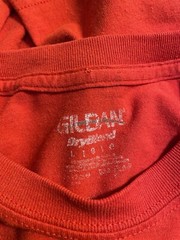 Gildan DryBlend T-Shirt Red Georgia Size Large