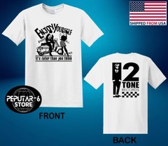 2 Tone Two Tone Enjoy Yourself Two Tone Records Men’s White Size S-5XL