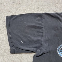 Vintage Y2K Sean John T Shirt Adult Size XL Black Paint Splatter