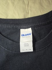 Gildan XL Black Graphic Tee Crew Neck NAVY SEAL Team 3 Skull