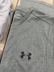 Under Armour Men’s Lot 7 Pack Activewear T-Shirts & Tank Top Gray Size Large