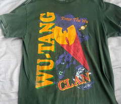 Wu-Tang Clan green cotton t-shirt
