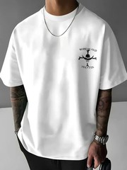 Men’s Whitebeard Pirate & Skull & Crossbones T-Shirt