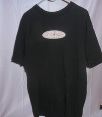 Vintage Biker Trash Made In America Worn World Wide Black T-Shirt XL