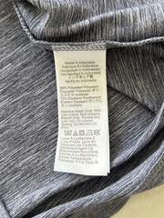 J Crew Mens Performance Henley Shirt Large Gray Lightweight Stretch Casual Tee