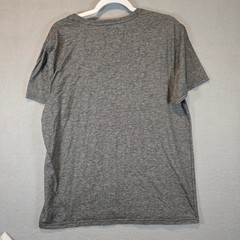 Apt 9 Tee Mens Large Premier Flex Gray Heathered Slim Fit V-Neck Sleep Shirt