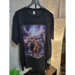 He-Man Masters of the Universe Castle Grayskull Graphic T-Shirt Black 2XL