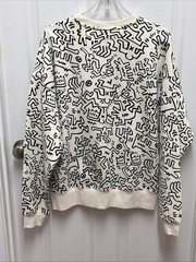 Keith Haring Black And White Pop Art All Over Print H & M Oversized Fit – Medium