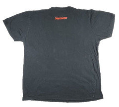 Jagermeister Liquor T Shirt Mens XXL Black And Red Short Sleeve Cotton Stag Logo