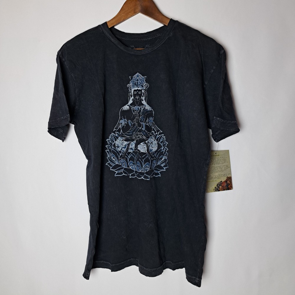 NWT S.Gank T-Shirt Mens Multiple Sizes Black District 81-3 SS Acid Wash USA Made