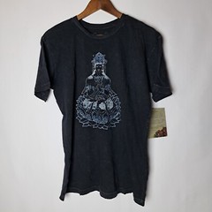 NWT S.Gank T-Shirt Mens Multiple Sizes Black District 81-3 SS Acid Wash USA Made