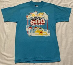 Vintage 1988 1989 72nd & 73rd Indy Indianapolis 500 Sz S T-Shirt Single Stitch