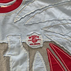 VTG 90s MECCA DNM Streetwear Embroidered Graphic T-shirt Men’s Size 3X