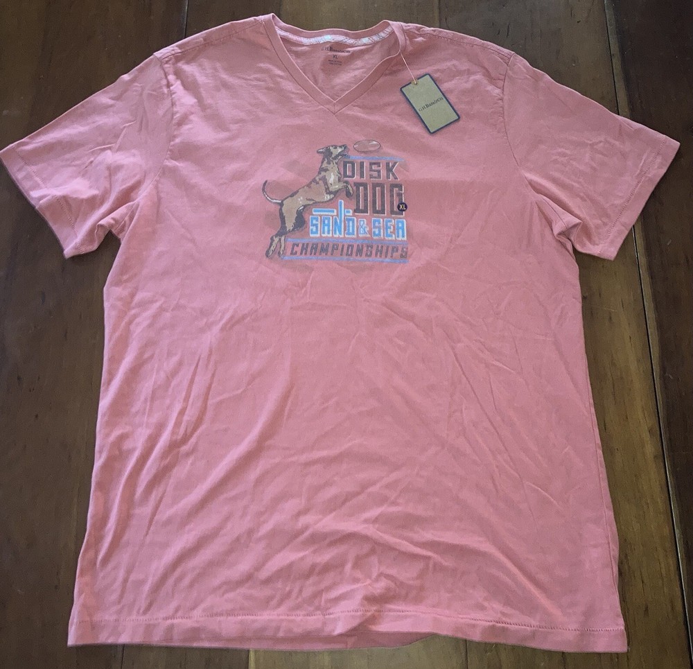 G.H. Bass & Co. Men’s T-shirt NWT XL Top Short Sleeve Graphic Print New Tee