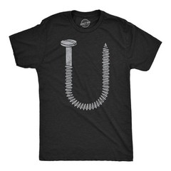 Mens Funny T Shirts Screw U Sarcastic Mechanic Graphic Novelty Tee For Men