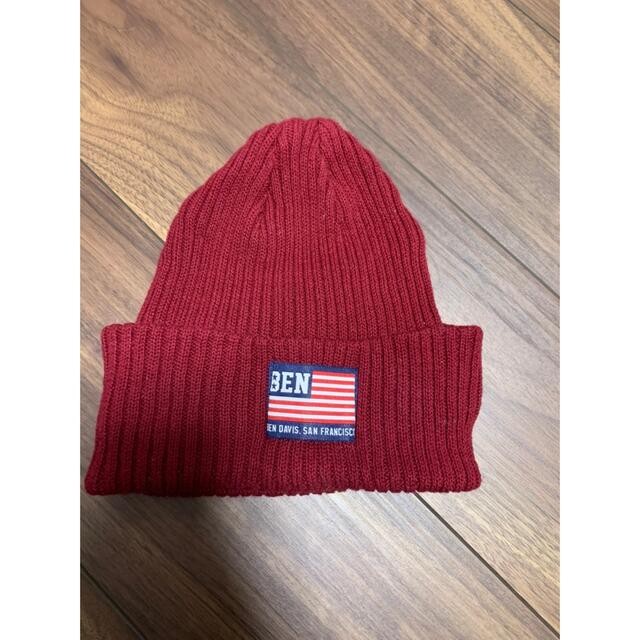 BENDAVIS Knit Cap Red/Wine Red Easy to Wear Used Stylish Unisex