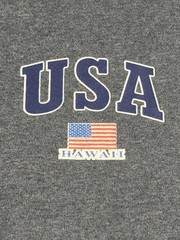 SUNA USA Hawaii T-shirt Blue Men’s XL Long Sleeve