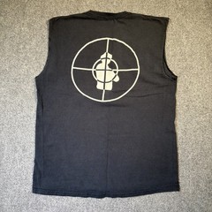 Vtg Public Enemy Shirt Mens LARGE black 1990s Size L Nice Fade
