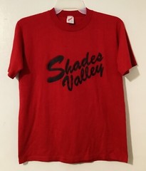 Vtg. Single Stitch Shades Valley Mountiettes (Birmingham, AL) T-Shirt, Size L