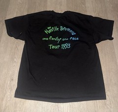 Vintage 90s 1993 The Neville Brothers Band T Shirt Size XL Single Stitch