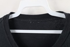 Vtg 90s Streetwear Mens Large Faded Spell Out No Bad Days Beach T-Shirt Black