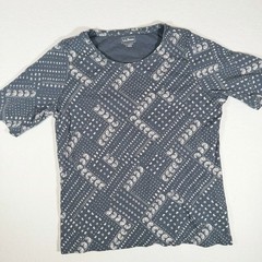 L.L.Bean Paisley Crew Neck Women’s Large T-Shirt Casual Outdoors Hiking