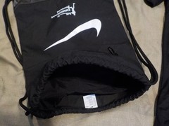 NIKE MLK Dream Run Martin Luther King Dri-Fit T-Shirt and Sling Bag backpack