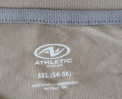 ATHLETIC WORKS Mens T-Shirt SIZE 3XL DriWorks Short Sleeve Taupe NEW WITH TAGS