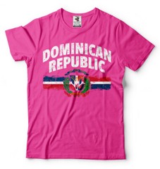 Dominican Republic Pride Country Flag Patriotic T-shirt República Dominicana Tee