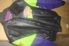 Vintage Arctic Cat Men’s OEM XL Leather jacket shelf#HS9
