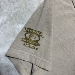 Crazy Shirts Hawaii Shirt Mens Medium Beige Lahaina Maui Surf Kona Coffee Dyed