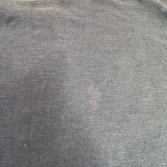 Claiborne Mens XXL Slim Fit Stretch Henley T-Shirt Black Short Sleeve Stripe