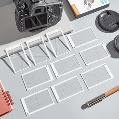 10 Pcs Golden Ratio View Finder Tools for Perfect Photography & Art Composition