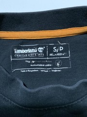 Timberland #10061 The Original Yellow Boot Graphic Diagram Pocket T-Shirt Sz. S