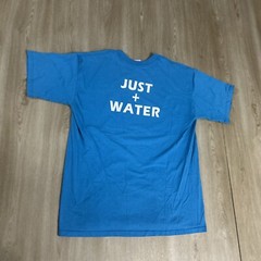California Family Fitness Aquatic Professional Blue T-Shirt Mens Size L