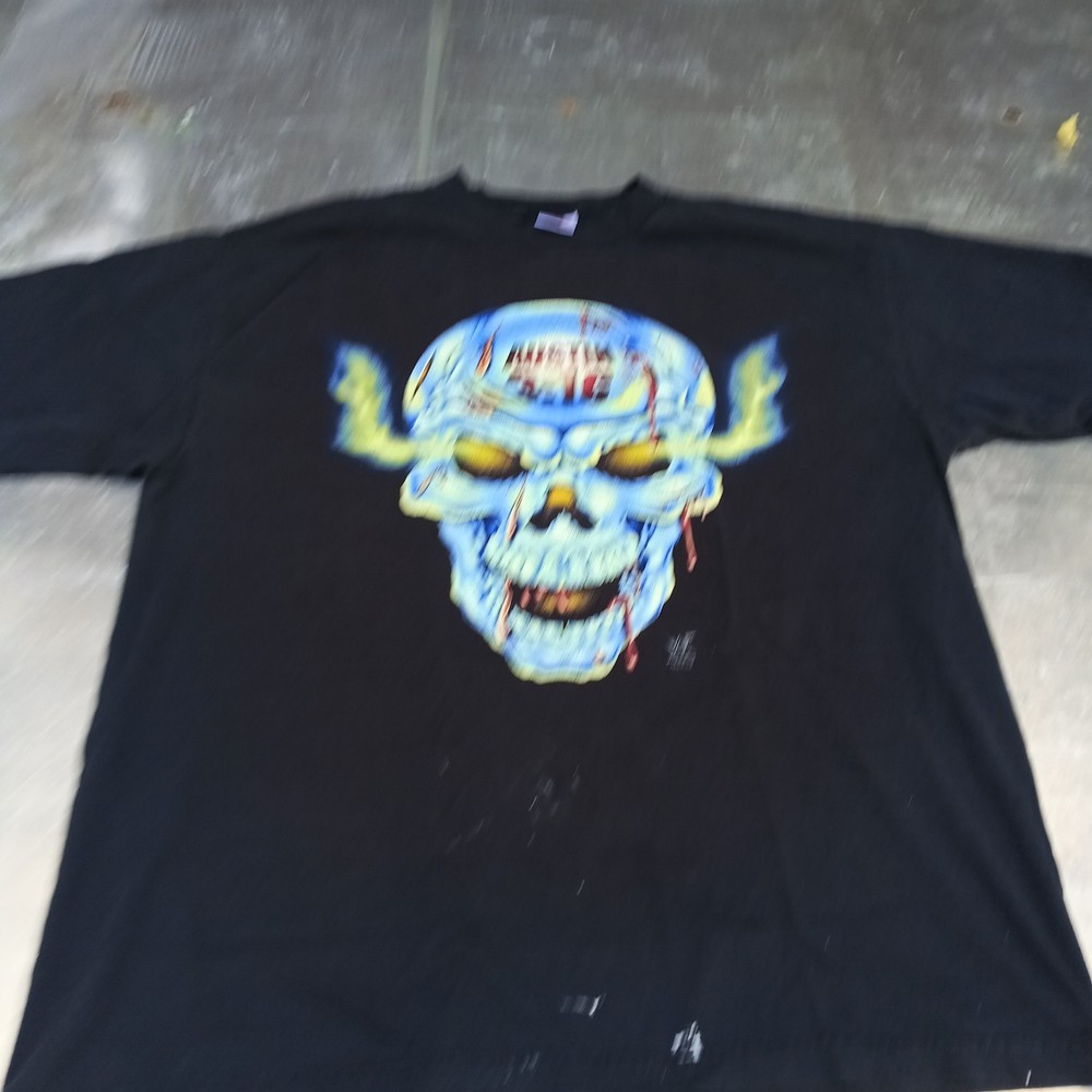 Vintage Stone Cold Steve Austin 3:16 WWF Wrestling Skull T-Shirt Mens XL AAA 90s