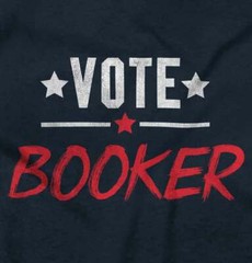 Political President Cory Booker For 2020 Adult Short Sleeve Crewneck Tee