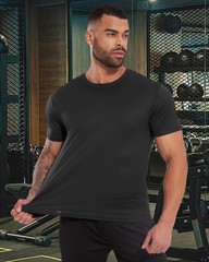 6pcs Men’s T-shirts Gym Fitness Workout Top Quick Dry Tee Casual Daily Wear Soft