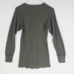 Vintage Great Land Green Waffle Knit Shirt Men’s Medium Made in USA Thermal