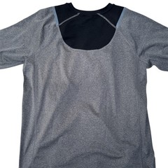 Spyder Shirt Active PROWEB Stretch Long Sleeve Fleece Tee Pullover Gray Mens XL