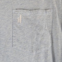 Johnnie-O Long Sleeve T-Shirt Mens XL Heathered Brennan Gulf Blue 100% Cotton