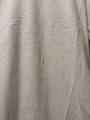 Vintage Quicksilver Double Sided White T-Shirt Mens Medium Distressed Grunge Y2K